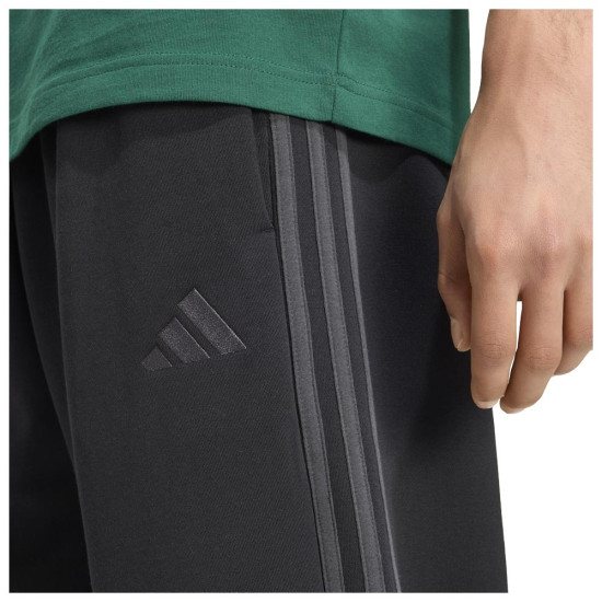 Adidas Ανδρικό παντελόνι φόρμας Essentials 3-Stripes Fleece Tapered-Cuffed Pants